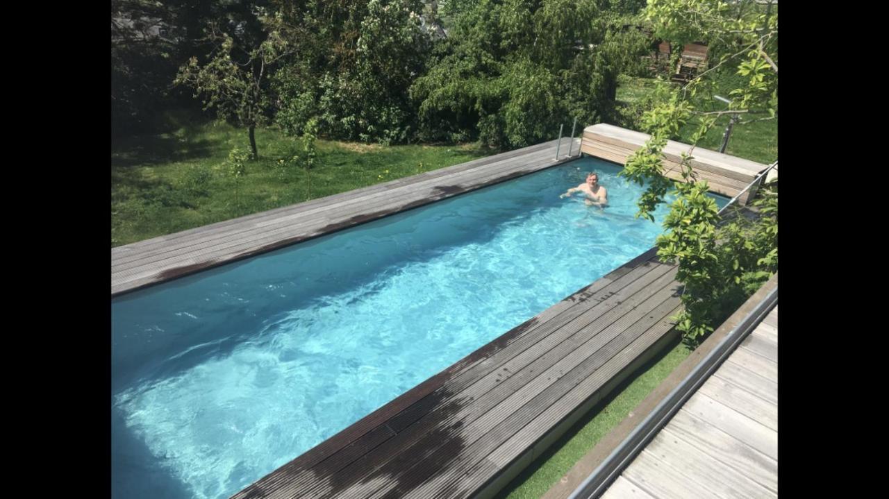Ferienwohnung Apartment Doppelzimmer In Der Villa Naturpark Rheinblick, Ruhig, Aussicht, Pool Coblence Extérieur photo