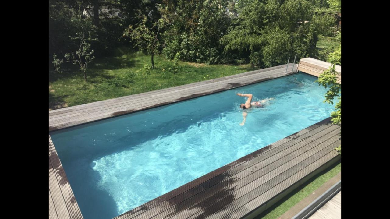 Ferienwohnung Apartment Doppelzimmer In Der Villa Naturpark Rheinblick, Ruhig, Aussicht, Pool Coblence Extérieur photo
